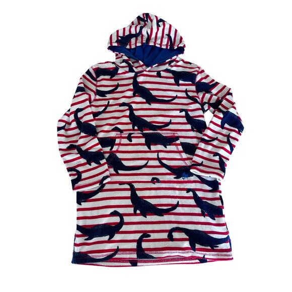 Mini Boden Towelling Zip-Up Throw-On - Size 11-12 Years - Picture 4 of 5